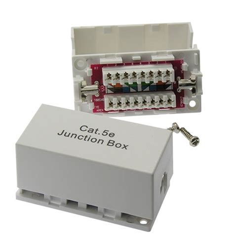 cat5e junction box punch down type|cat5e junction box parts.